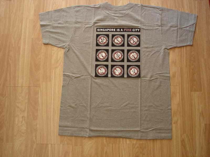 Singapore is fine city (T-shirt)